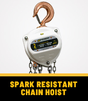 Spark Resistant Chain Hoist