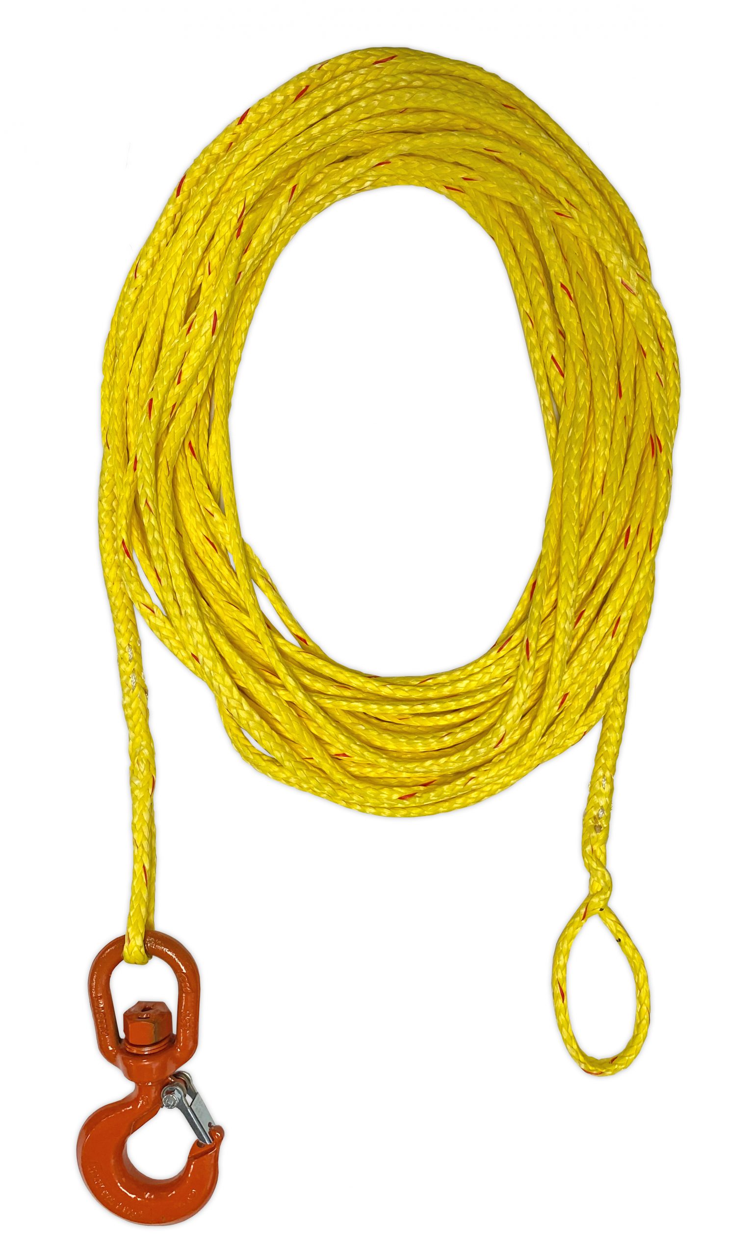 Rope and Thimble Assembly (Single Reeved Models) 5 Ton (5/16 Dia. Rope)  20' Lift 20795456