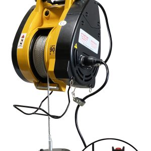 1000 lb Electric Builder's Hoist with 90 ft of lift & wireless adapter