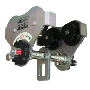 0.5 T Push Beam Trolley with up to 8 inch flange width (Made in USA)