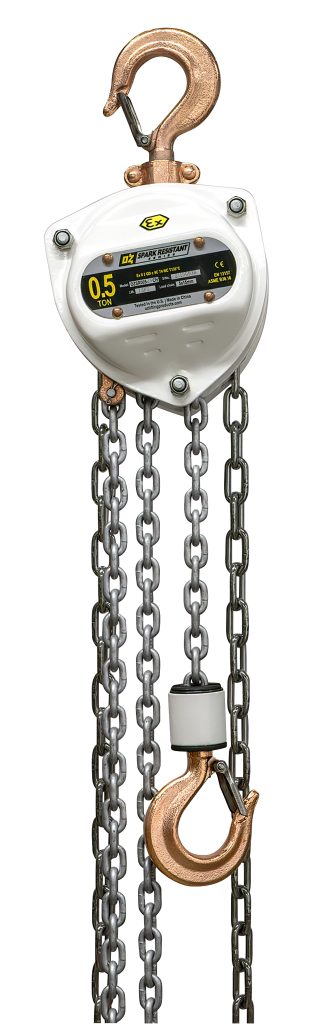 Hiroトラベルカホンtc-005 5 T Spark Resistant Chain Hoist 20 ft lift | OZ Lifting Products