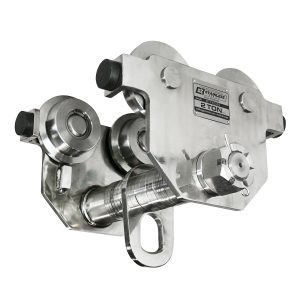 2 T Stainless Steel Push Beam Trolley