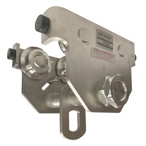 3 T Stainless Steel Push Beam Trolley