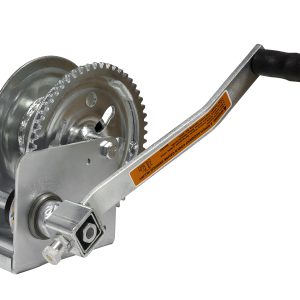 1200 lb carbon steel hand winch (Drill drive adapter included)