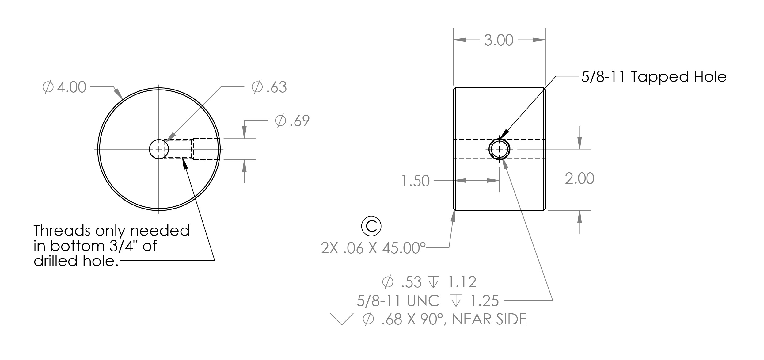 Dimensional Drawing 1